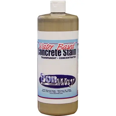 BonWay 32-807 Concrete Stain - Fawn - 1 Quart