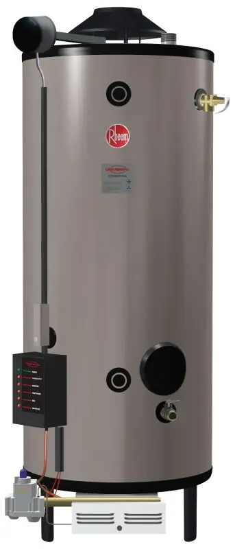 Rheem 397696 G100-200 Propane Water Heater with T&P Valve Installed