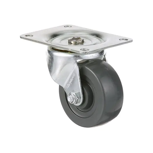 CASTER, PLATE- SWIVEL W/O BRAK