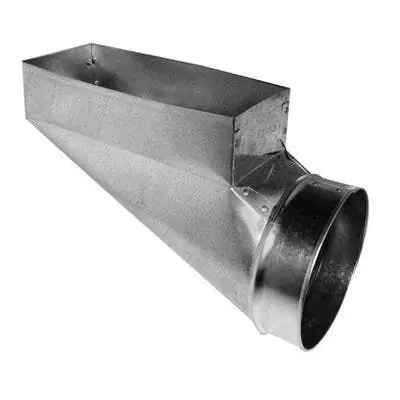 Gray Metal 10X4X4-112R End Register Boot 10 x 4 x 4