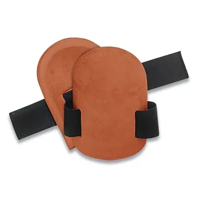CLC Custom LeatherCraft V310 Molded Rubber Kneepad Hook-and-Loop Rust