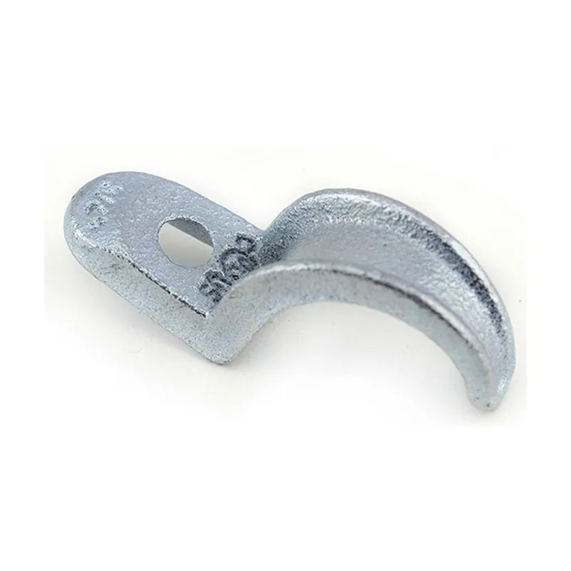Bridgeport 902 Strap, One Hole Pipe, Malleable Iron, Size 3/4 Inch