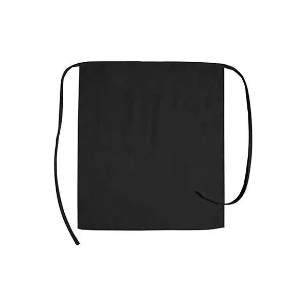 KNG 32 in Bistro Apron Black 2 Pockets