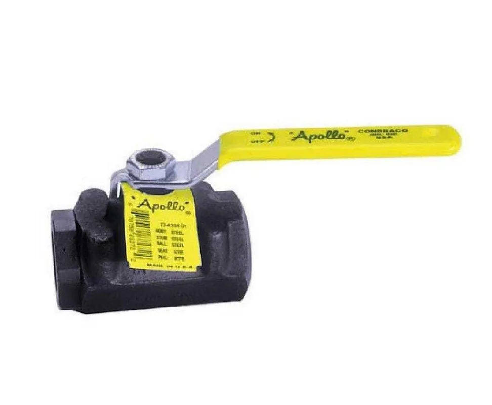 Apollo Valves 73A10127A 73A Series 1/4 in. Carbon Steel Standard Port FNPT 2000# Ball Valve