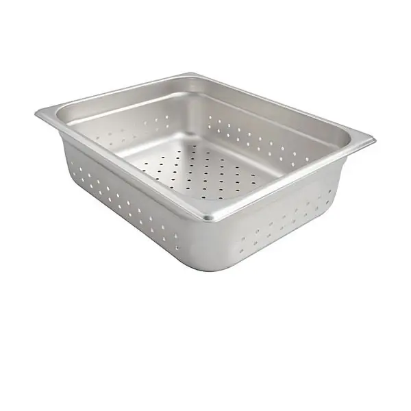 PAN,STEAM , HALF,4"D,PERF,SS