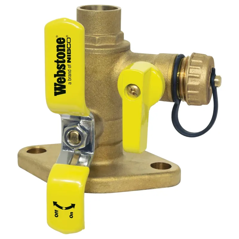 Webstone H-50413 3/4 SWT x Flange Non-Potable Isolator w/ Drain