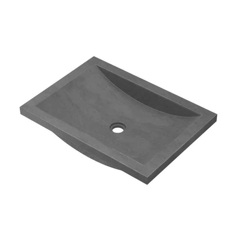 Native Trails NSL2014-S Cabrillo 20-5/8 x 14-5/8 in. Rectangular Dual Mount Bathroom Sink in Slate