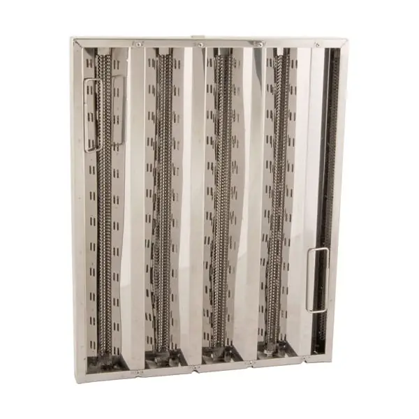 FILTER,BAFFLE , 20X16,SS,HE,FMP