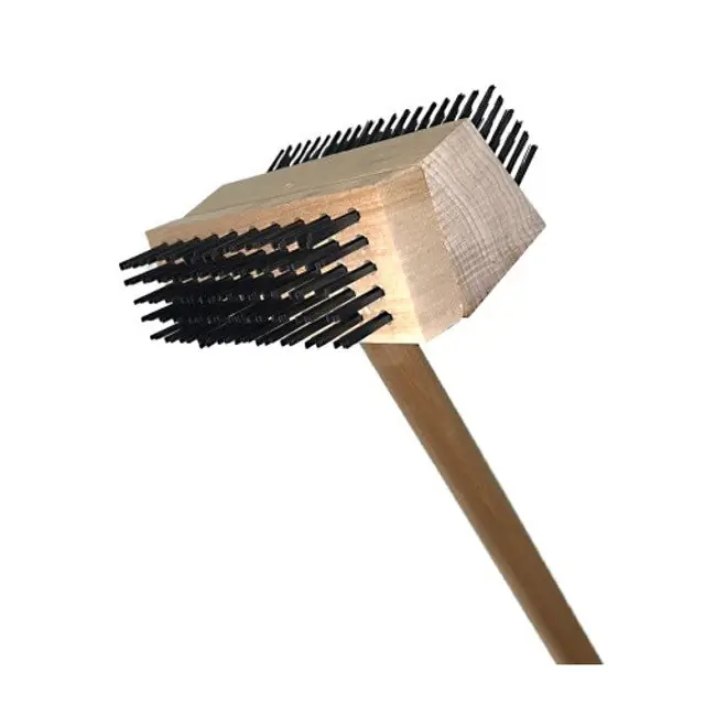 BRUSH,GRILL(42",DBL,COAR E&MED