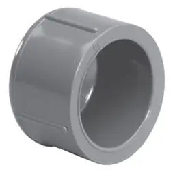 LASCO 847-040 PVC Cap 4 Inches Slip 320 PSI Schedule 80 Lead-Free