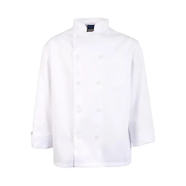 KNG Sm Mens Chef Coat Long Sleeve