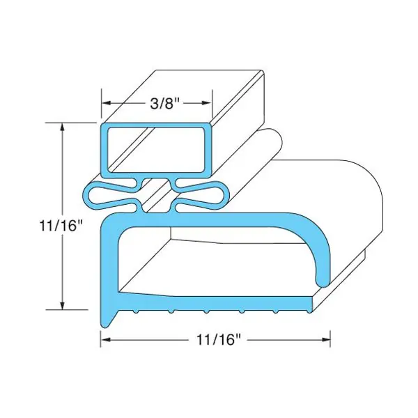 GASKET   KIT,37"X87",MAGNETIC