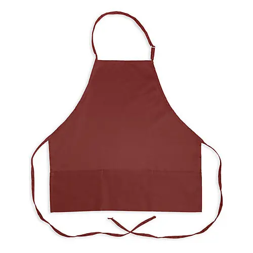 Bib Apron Burgundy 3 Pocket for AllPoints 1040BRG