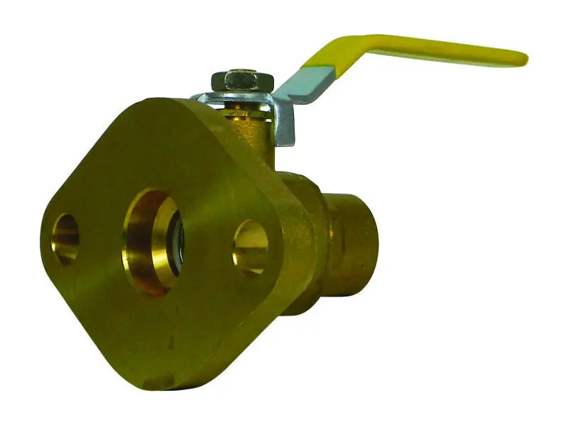AY MCDONALD 4420-439 1 FULL PORT BALL VALVE SWEAT X FLANGE