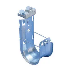 nVent CADDY CAT21HP24 J-Hook with Hammer-On Flange Clip, Swivel, 1 5/16 Dia