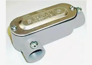 Bridgeport LR-42CGC 3/4 Combination Type LR Conduit Body
