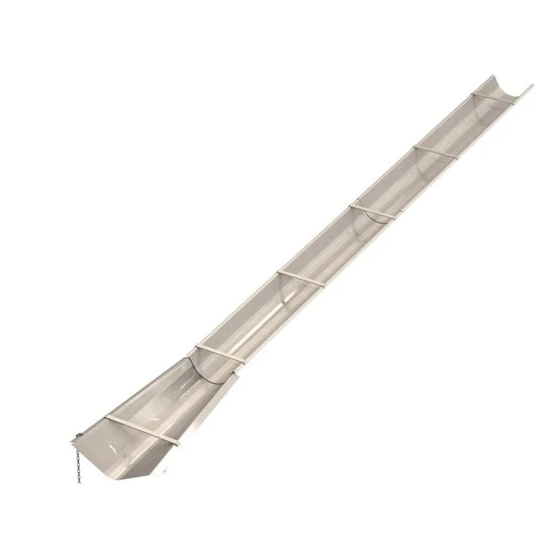 Bon Pro Plus 12-816 Aluminum Flared End Concrete Chute - 20'