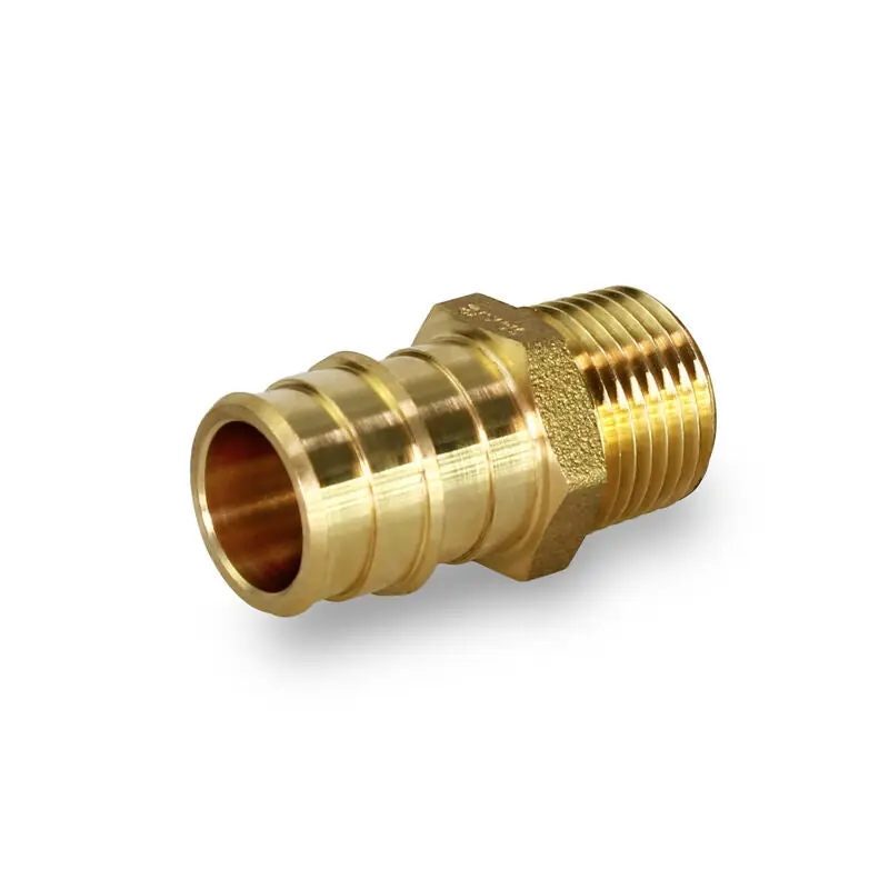 Everflow WPMA3434-NL 3/4 IN F1960 X 3/4 IN MIP PEX BRASS ADAPTER LF