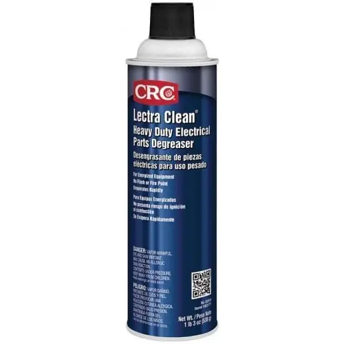 CRC 02018 Lectra Clean Heavy Duty Electrical Parts Degreaser 20 oz Aerosol Can