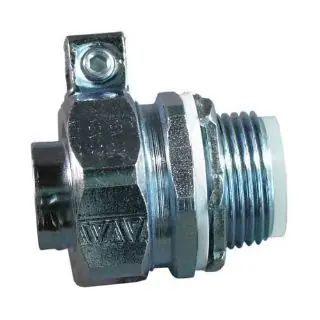 Appleton STB100L STB Insulated Straight Liquid Tight Conduit Connector