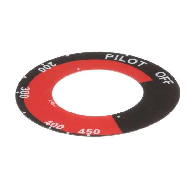 LABEL DIAL PILOT T-STAT for Star Mfg 2M-Z16011