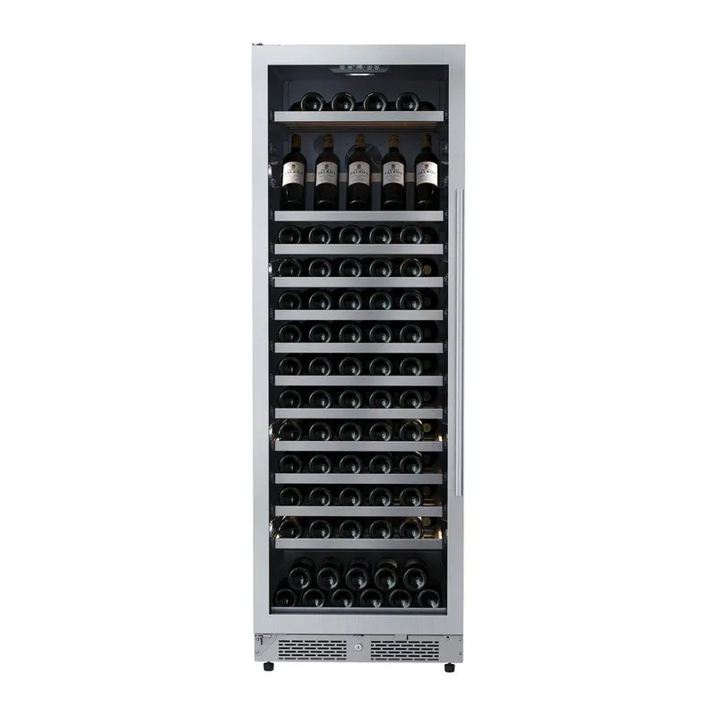 Avallon AWC243TDZRHA Energy Star 140 Bottle 24 Built-In Stainless Steel Wine Refrigerator