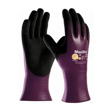PIP 56-426/M Purple Knit Wrist Cuff Medium General Purpose Gloves
