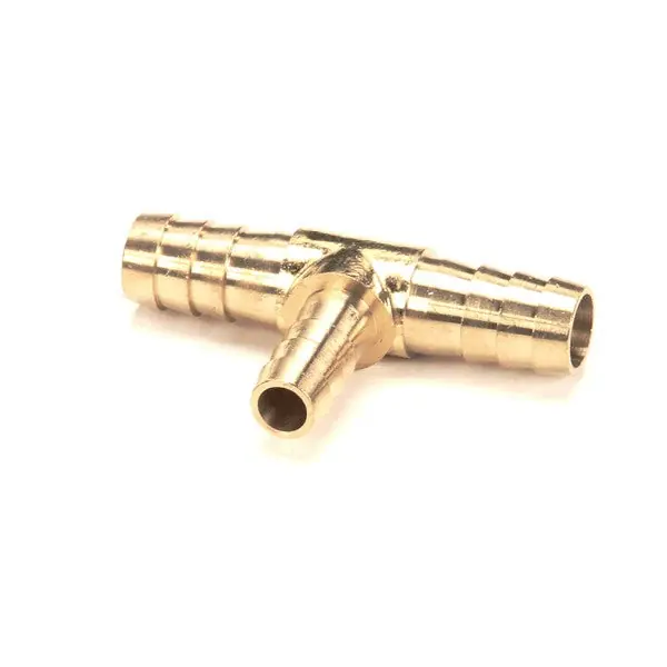Brass Tee 1/2 X 3/8 X 1/2 Barbed for Groen 162889