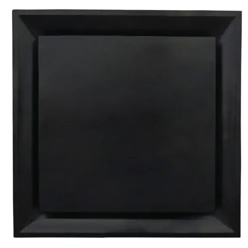 8 In Blk Celing Diffuser Plaque R6 Insulated for Mavrik 8018504