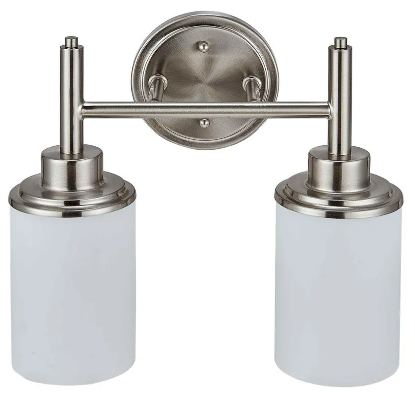 Miseno FLVL1022BN ML Series 60 W 2 Medium E-26 in Brushed Nickel