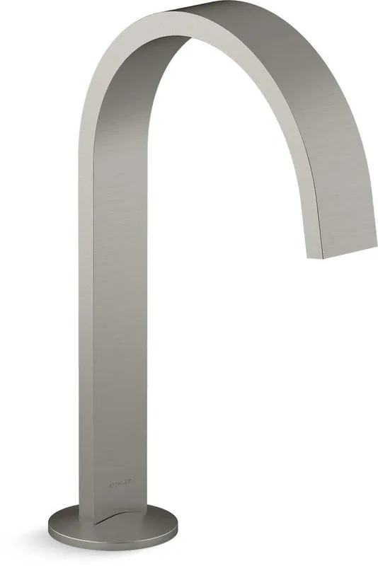 Kohler 77968-BN Components Brass Spout in Vibrant Brushed Nickel