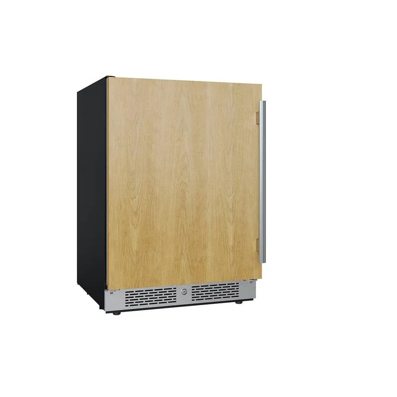 Avallon AWC242DPRSLH 24 In. 45 Bottle Built-In Dual Zone Panel Ready Wine Refrigerator