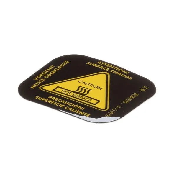 LABEL CAUTION HOT WARNIN INTERNATIONAL TRIANGLE for Alto-Shaam LA-3087