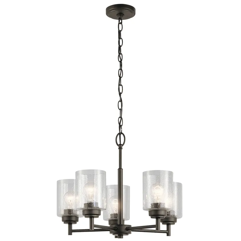 Kichler 44030OZ The Winslow 5 light chandelier 19.75 inches