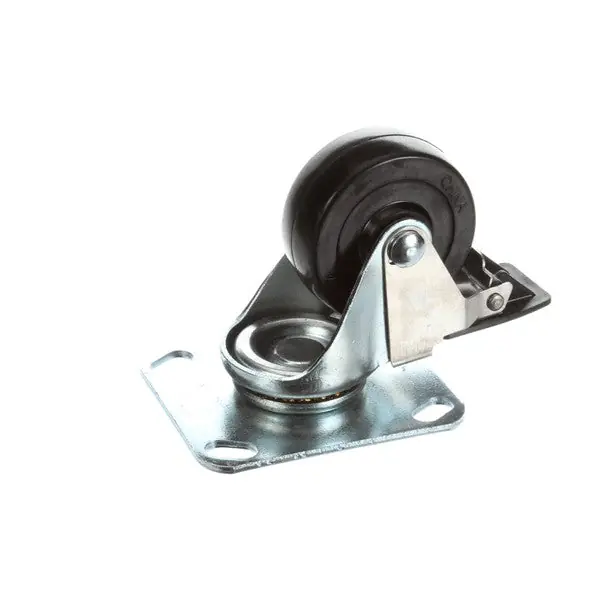 CASTER 3 SWVL W/BRAKE P LATERUBBER WHEEL POSI-LO for Alto-Shaam CS-23730