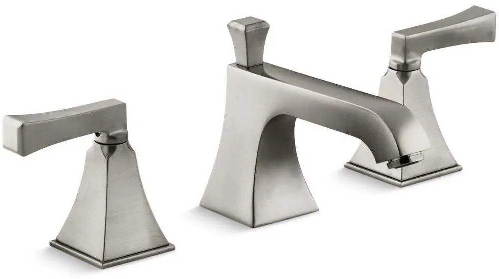 Kohler 454-4V-BN Memoirs Two Handle Widespread Bathroom Sink Faucet