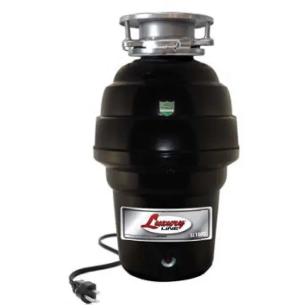 Luxury Line LL1000 1-1/4 hp Premium Heavy-Duty Garbage Food Waste Disposal