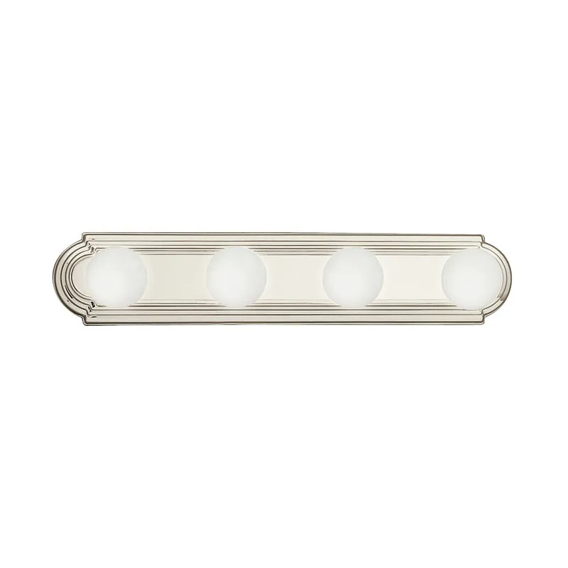 Kichler 5017NI The Sleek Design Of This 4 Light Bath Light Bar