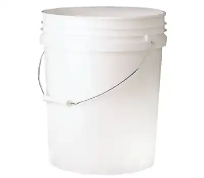 Leaktite 005GCSWH010 5 Gallon Pail White