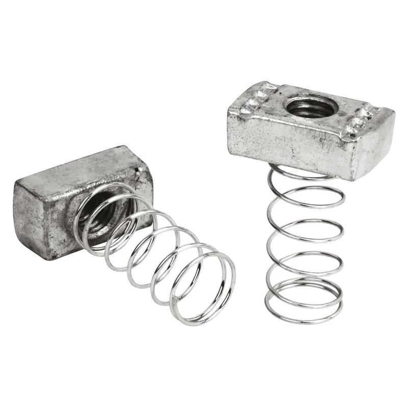 Superstrut A100-1/2 100 Regular Spring Nut, 1/2-13 UNC Thread, For Use With A and C Series Channel and Insert, Steel