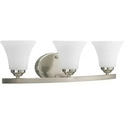 Progress Lighting P2010-09 Adorn 3 Light Vanity Fixture 100 Watt