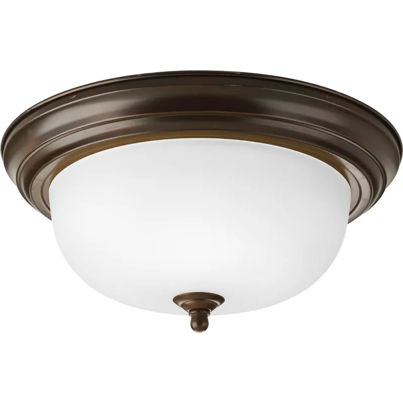 Progress Lighting P3925-20ET 2-75W Med Flush Mount AB