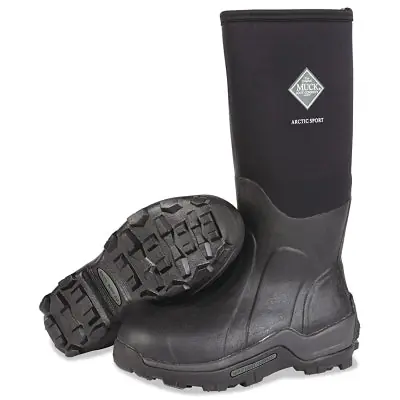 North Safety ASP-STL-BL-070 Arctic Sport Safety Toe Boots 15 inches 7