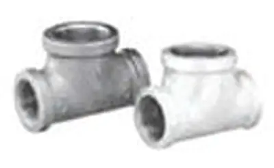 Malleable Fittings ZMBTR030304 Tee Fitting 1/2 x 1/2 x 3/4