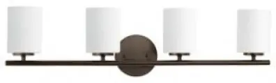 Progress Lighting P2160-20 Replay 100W 4-Light Vanity Fixture