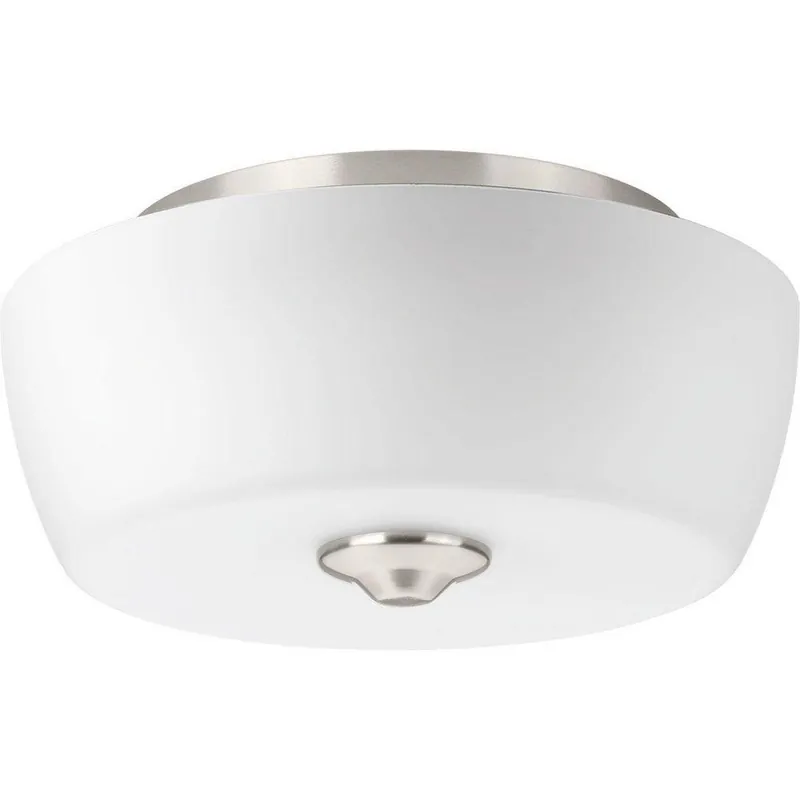 Progress Lighting P350061-009 Leap 60W 2-Light Flush Mount Ceiling Fixture