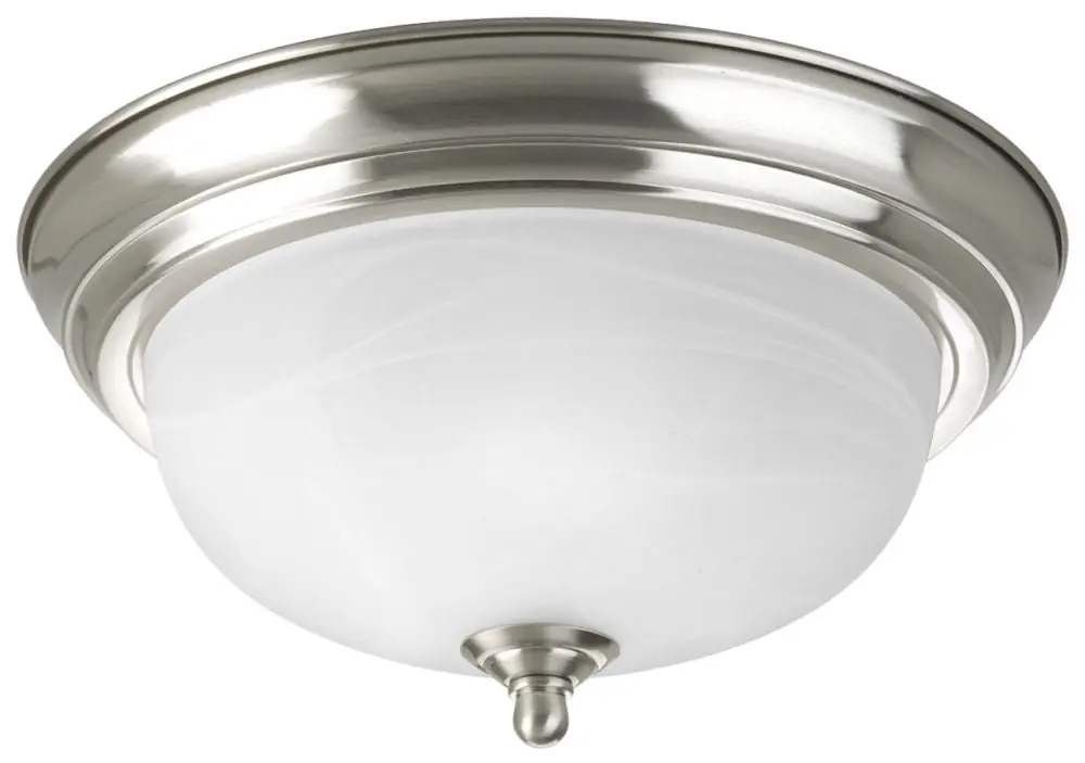 Progress Lighting P3924-09 Dome Glass CTC 60W 1-Light 120V Flushmount Ceiling Fixture