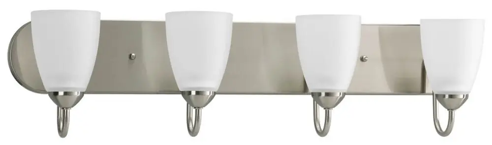Progress Lighting P2709-09 Gather 30 in. 100W 4-Light Bath Light