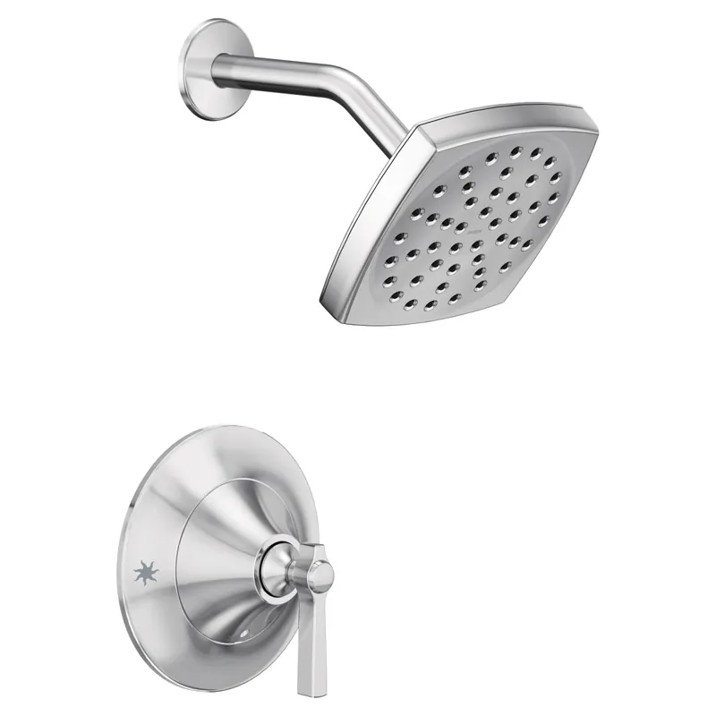 Moen TS2912 Flara Posi-Temp Rain Shower Faucet Trim Kit Chrome