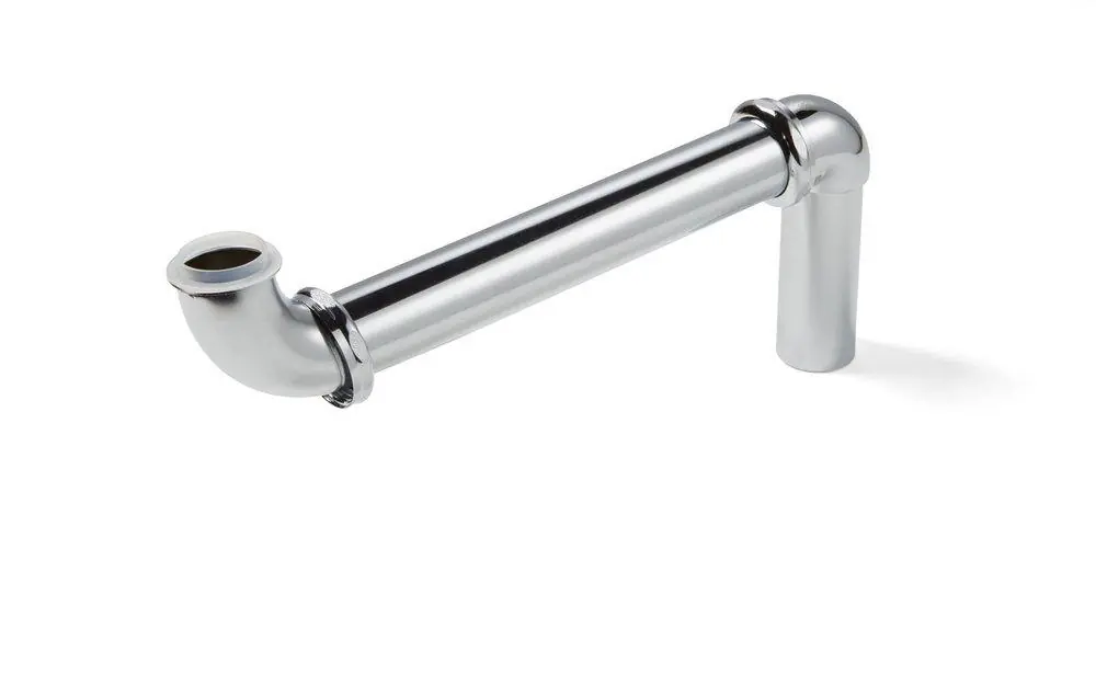 McGuire 1000WC Offset Sink Strainer Polished Chrome